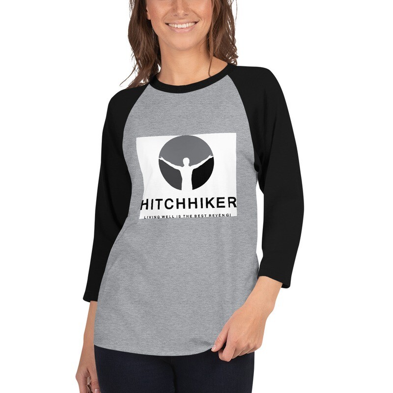 3/4 sleeve raglan shirt