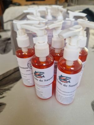 Huile de saumon artisanale et naturelle