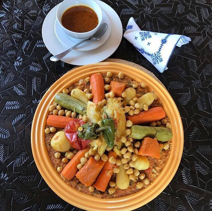 LIVE Cooking Moroccan Couscous or Tajine