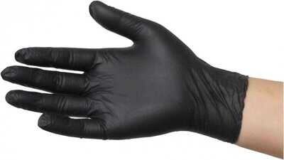 Common Culture Nitrile Gloves Powder-Free - Black - 3mil