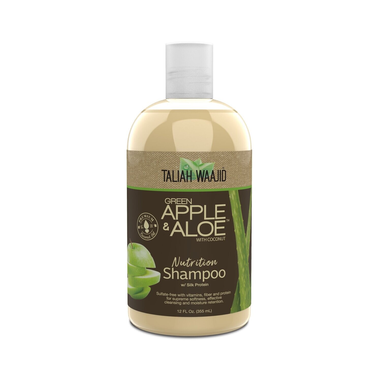 Taliah Waajid Green Apple &amp; Aloe Shampoo 12 oz.