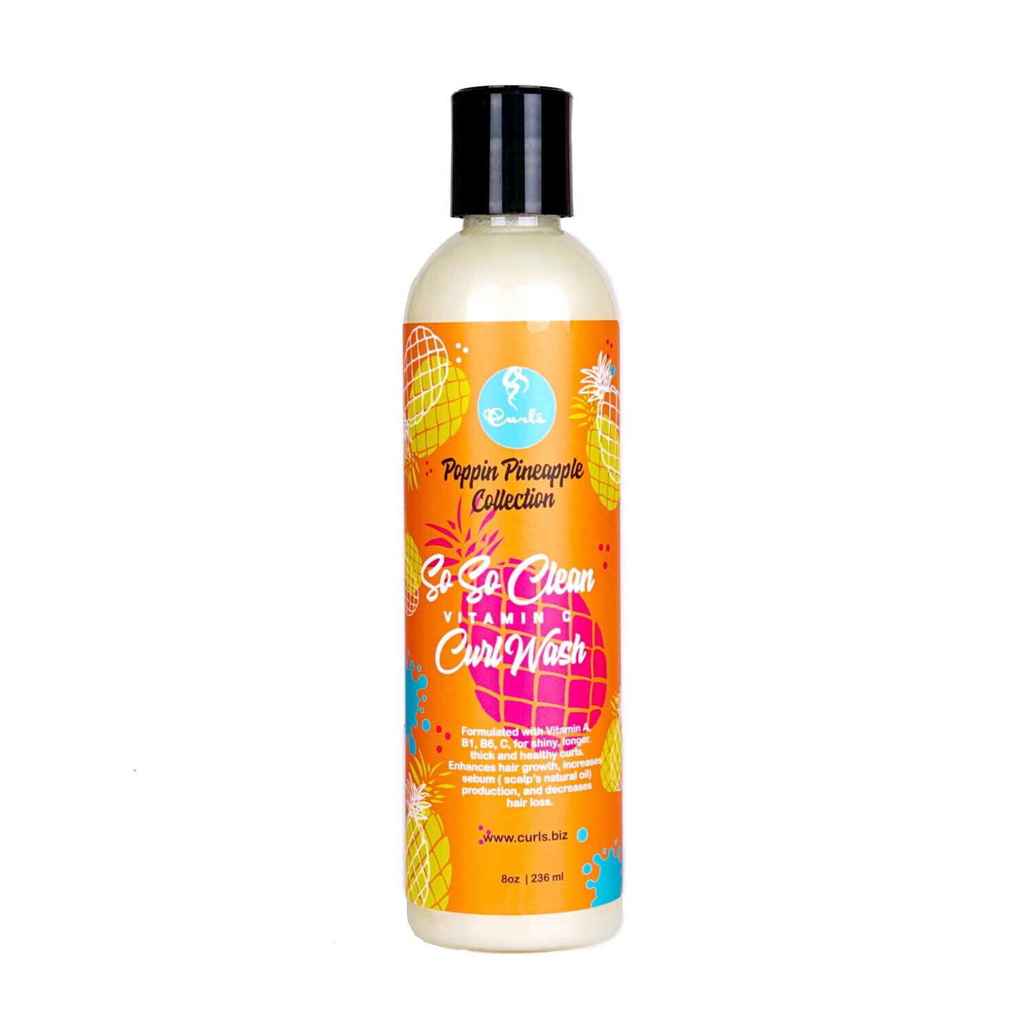 Curls So So Clean Vitamin C Curl Wash 8 oz.
