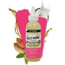 Aunt Jackie&#39;s Frizz Rebel Coconut &amp; Almond Oil 4 oz.