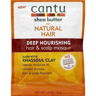 Cantu Naturals Deep Nourishing Hair &amp; Scalp Masque Packet 1.5 oz.