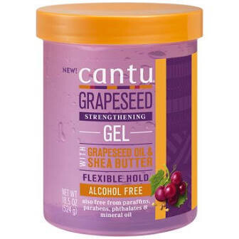 Cantu Grapeseed Flexible Hold Gel 18.5 oz.