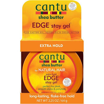 Cantu Naturals Extra Hold Edge Stay Gel 2.25 oz.