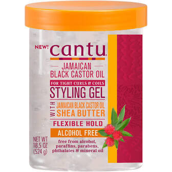 Cantu Styling Gel Black Castor Oil 18.5 oz.