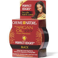 Creme Of Nature Argan Oil Perfect Edges Black 2.25 oz.