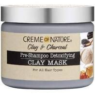 Creme Of Nature Clay &amp; Charcoal Clay Mask 11.5 oz.