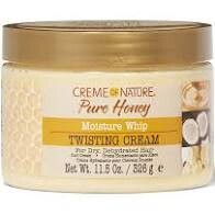 Creme of Nature Pure Honey Twisting Creme 11.5 oz.