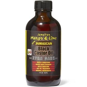 Jamaican Mango &amp; Lime Black Castor Oil Xtra Dark 4 oz.