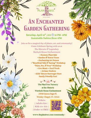 An Enchanted Garden Gathering Adult 18+ Ticket