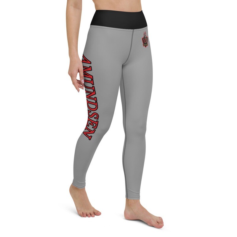 AHS Yoga Leggings - Grey/Red