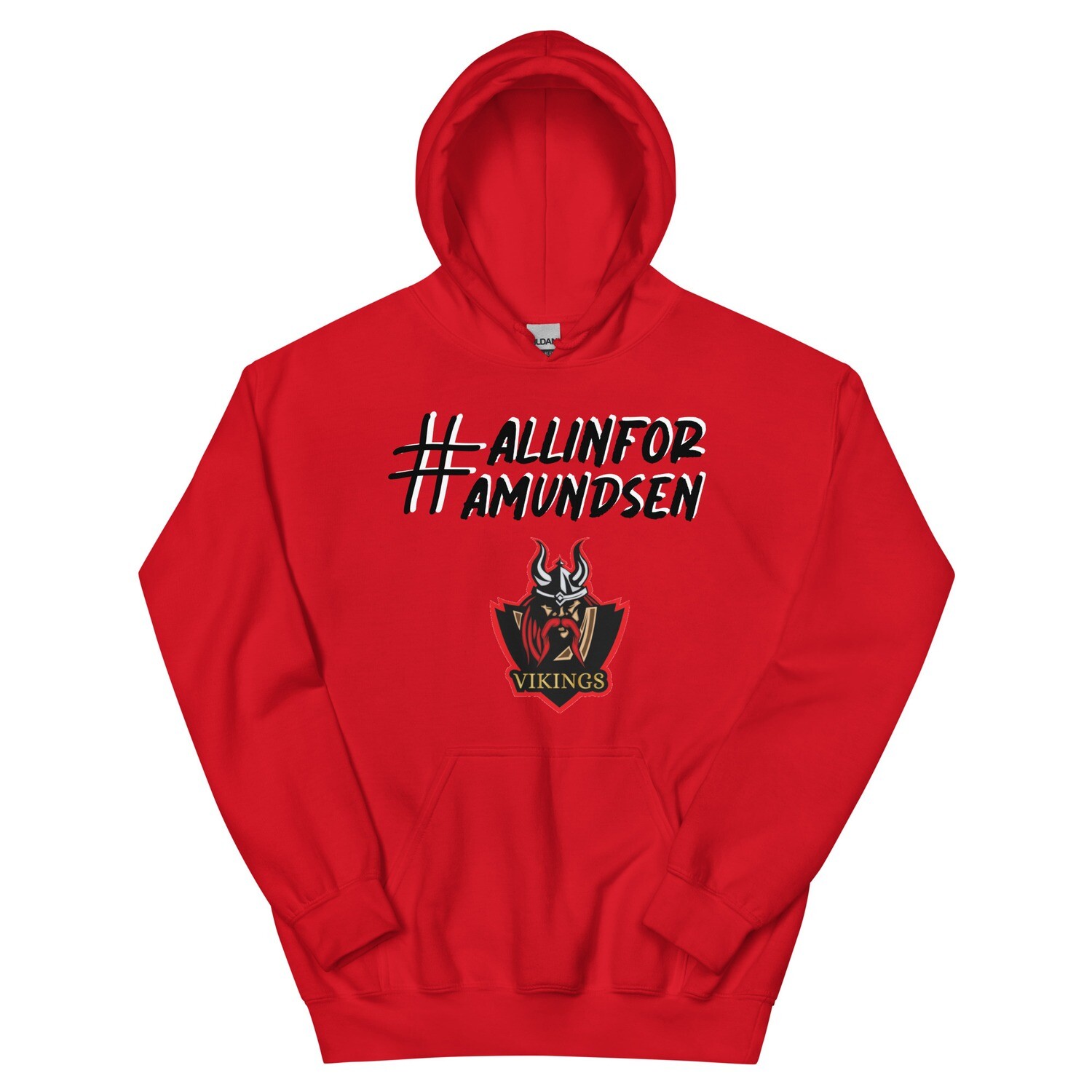 Women's #AllinforAmundsen Hoodie - Red