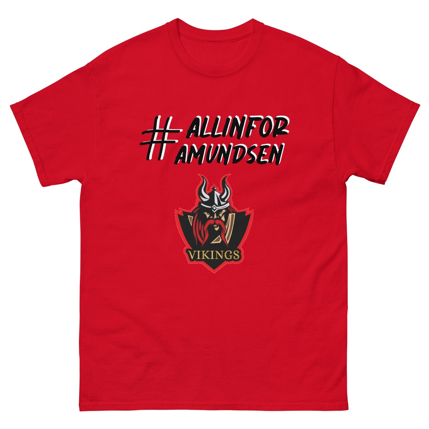 Men's #AllinforAmundsen T-Shirt - Red