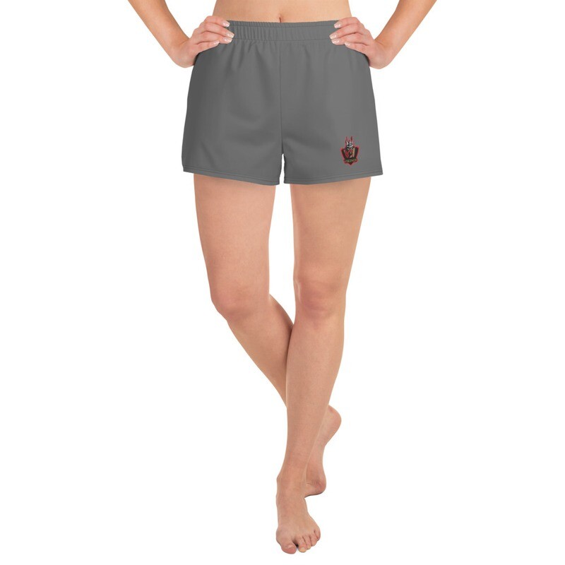 Women's Athletic Shorts - Grey