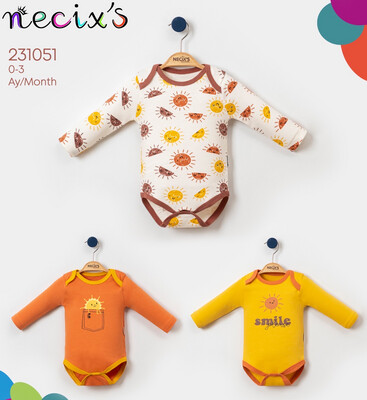 6pcs Bodysuit and Pants
