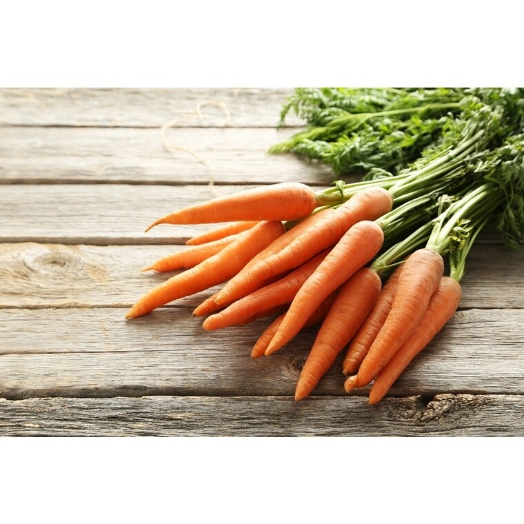 Carottes oranges BIO par botte
