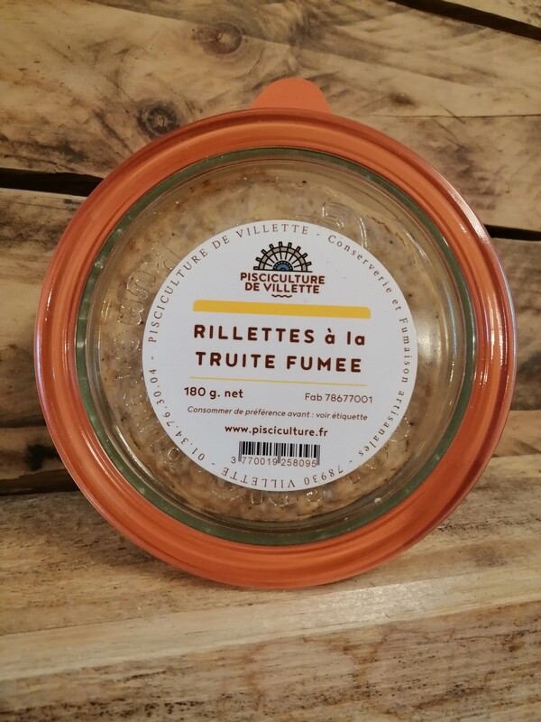 Rillettes à la truite fumée 180g