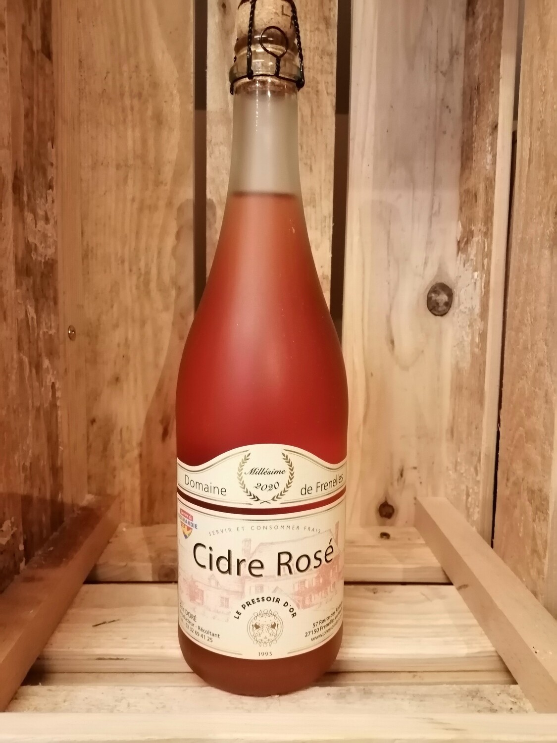 Cidre rosé BIO 75cl