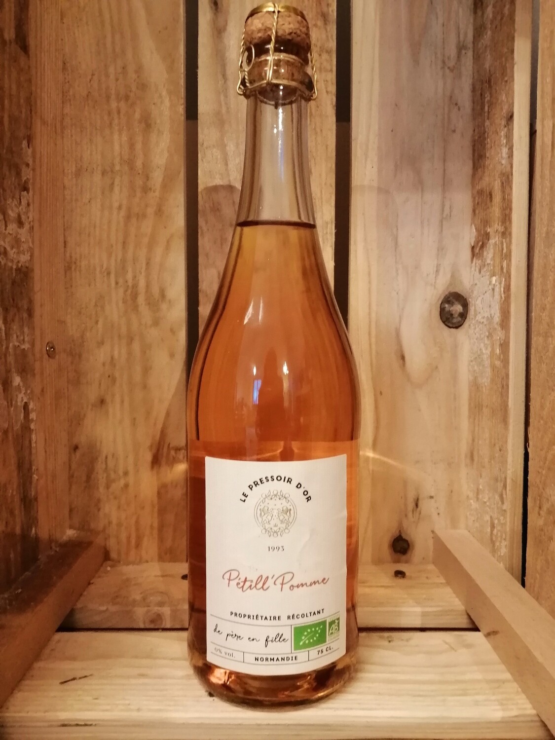 Petill&#39; pommes BIO 75cl