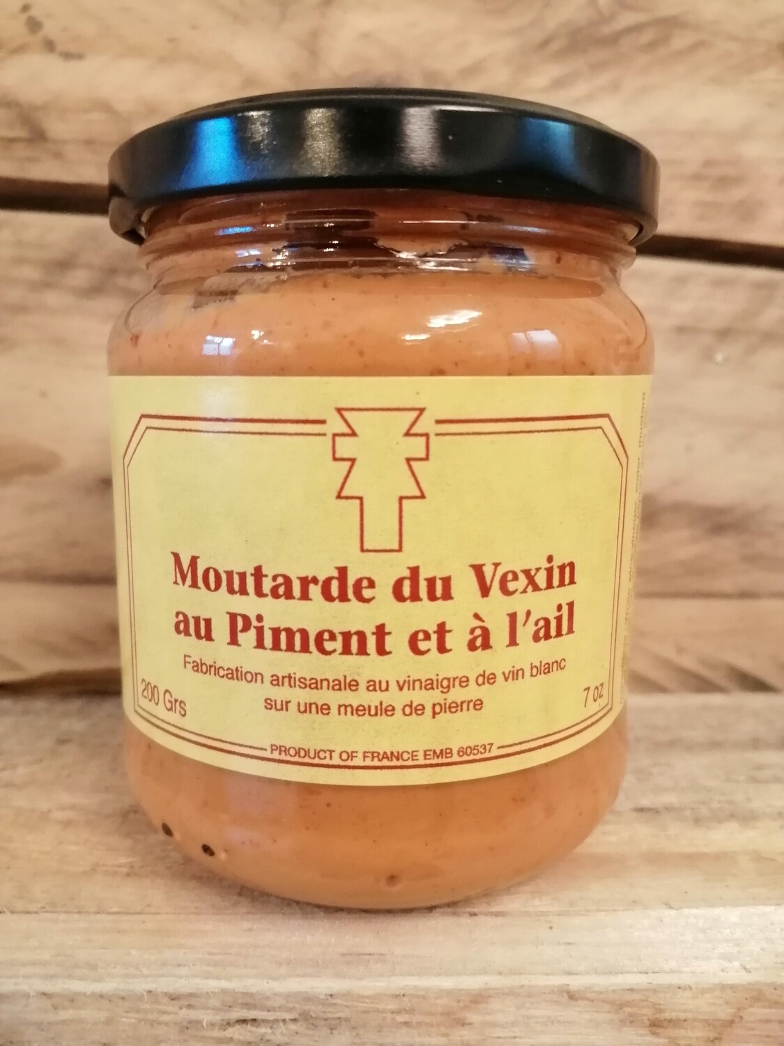 Moutarde piment ail 200g