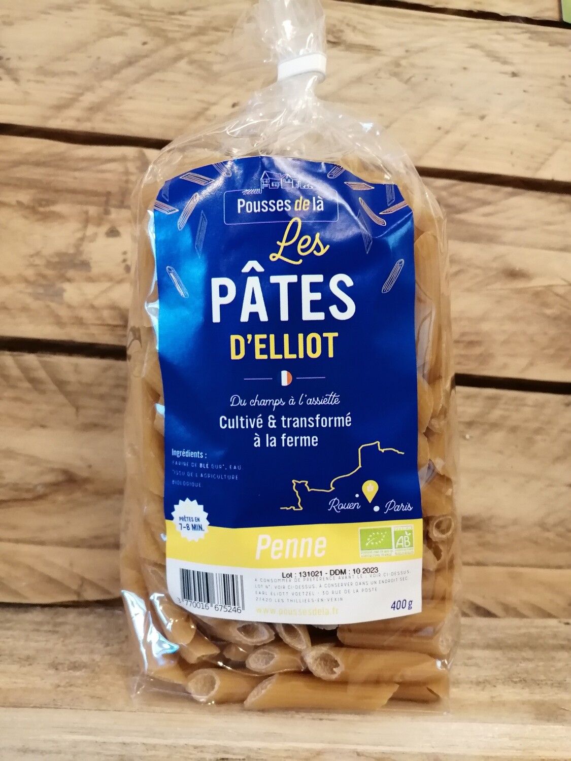 Pâtes nature PENNE BIO 600g