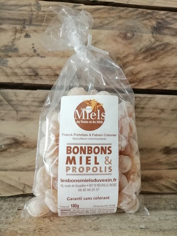 Bonbons miels &amp; propolis 180g