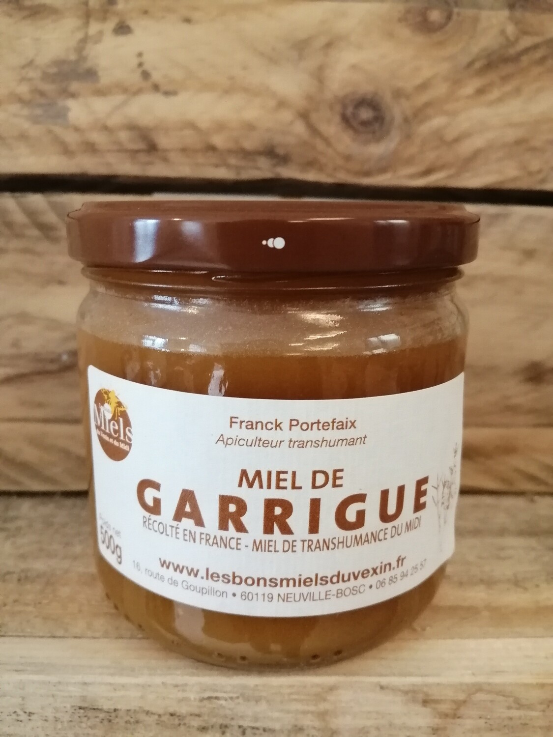 Miel de garrigue 500g