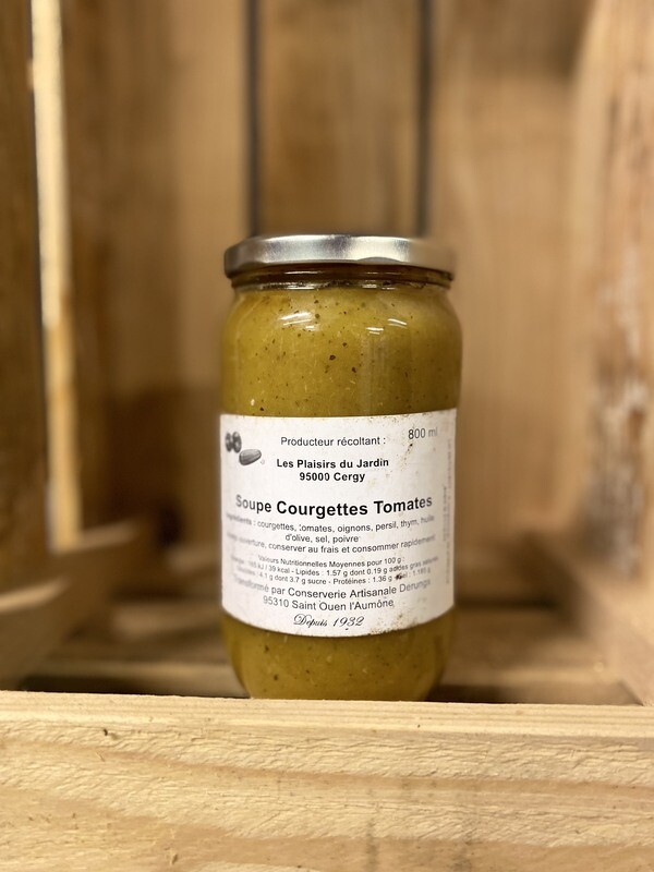Soupe Tomates/Courgettes BIO 800ml