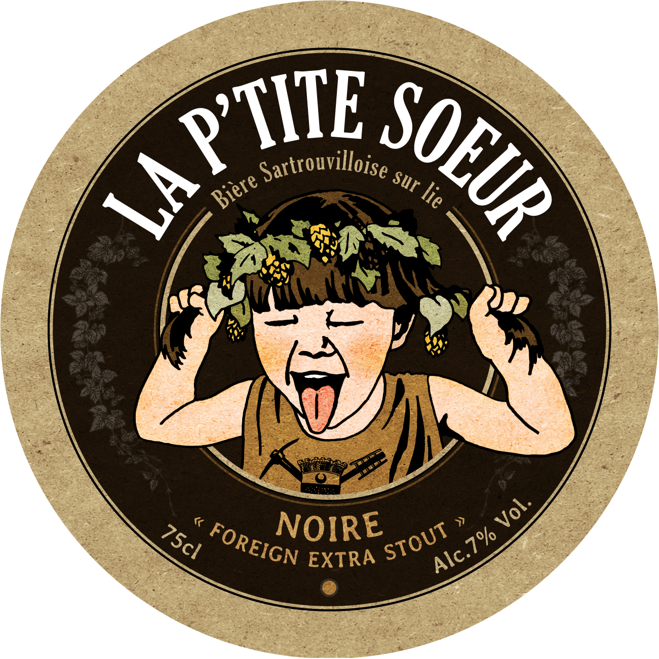 Bière noire 75cl
