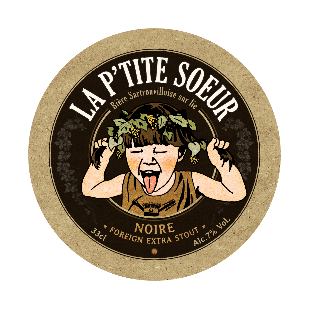 Bière noire 33cl