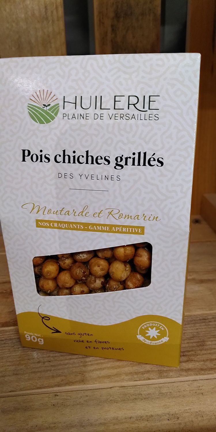 Pois chiche grillés moutarde &amp; romarin 90g