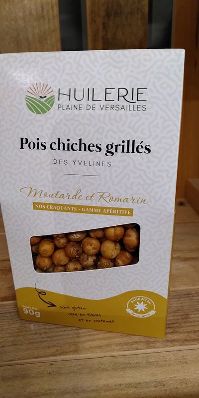Pois chiche grillés moutarde &amp; romarin 90g