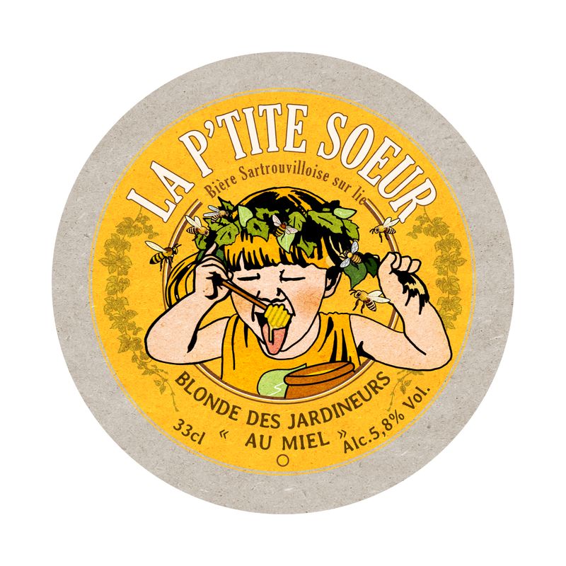 Bière Blonde des Jardineurs au Miel 33cl