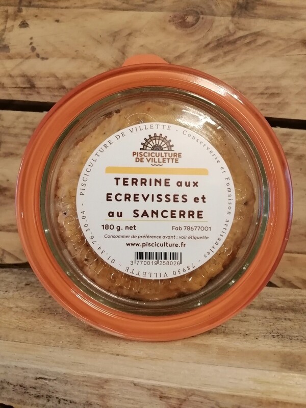 Terrine aux écrevisses &amp; sancerre 180g