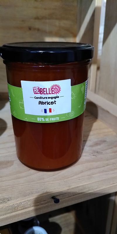 Confiture Abricot 80% fruit 485g