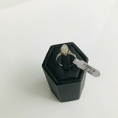 BAGUE MARQUISE OR 750%o