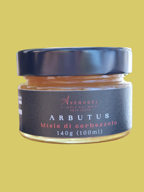 CORBEZZOLO - Wild natural strawberry tree Arbutus Bitter honey - 140g