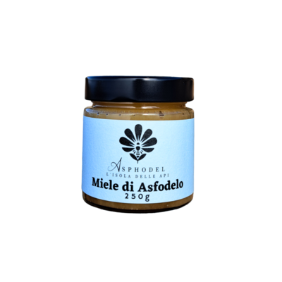 ASFODELO - Wild natural asphodel white honey - 250g