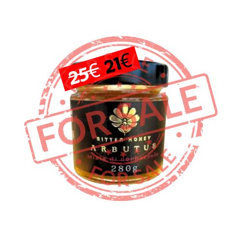 ARIDONI - Wild natural strawberry tree Arbutus Bitter honey - 280g