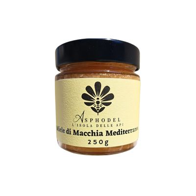 MACCHIA MEDITERRANEA - Miele naturale di macchia mediterranea - 250g MACCHIA MEDITERRANEA - Miele naturale di macchia mediterranea - 250g