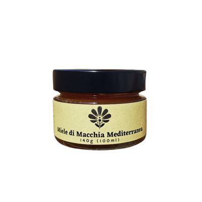 Miele naturale di macchia mediterranea - 140g Miele naturale di macchia mediterranea - 140g