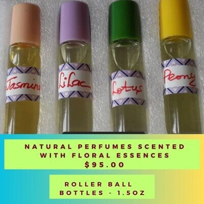 Natural Floral Scented Perfumes