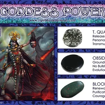 Altar Kit - Kali: Hindu Goddess of Time, Doomsday and Death.