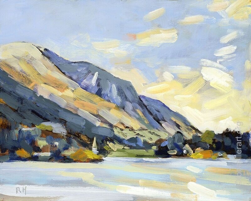 The View to Blencathra . Print . 00022 . 275x320mm