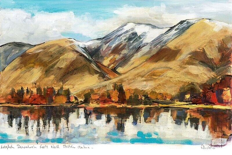 Skiddaw Autumn . Print . 00023 . 346x510mm