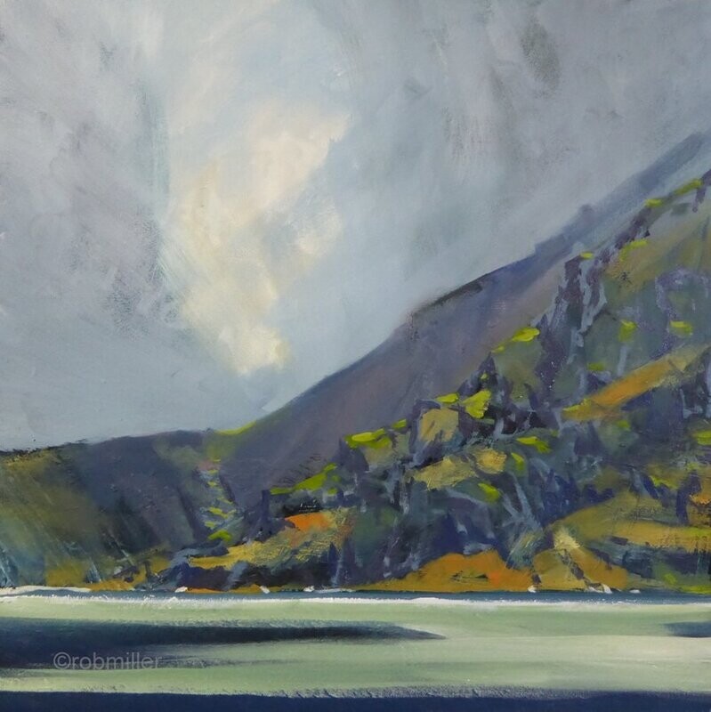 Alba Sea Cliffs Isle of Harris . Print . 00024 . 610x610mm
