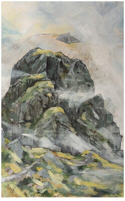 Pillar Rock Ennerdale . Print . 00029 . 835x520mm
