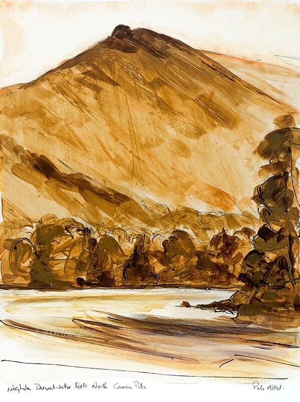Causey Pike Sepia no.3 . print . 00033 . 350x450mm